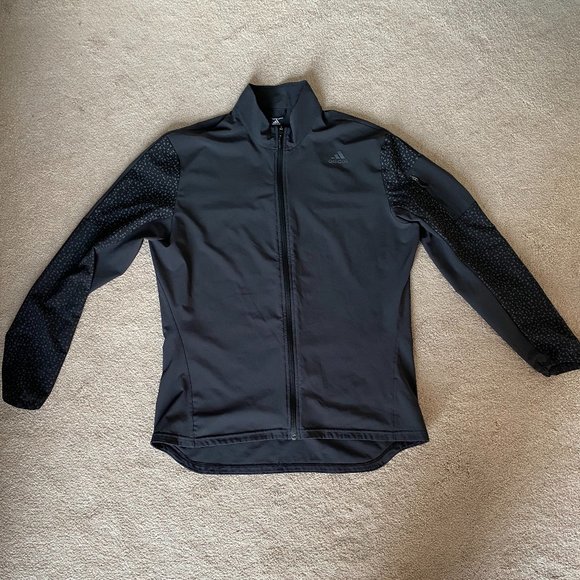 Adidas Climastorm Reflective Running Jacket - Picture 1 of 4